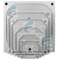 Filter Press Plates,Recessed Chamber Filter Plate Replacement for Leo Filter Presses